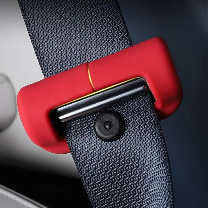 Suitable for Tesla model3modelY seat belt plug protective cover seat belt clip protective silicone cover