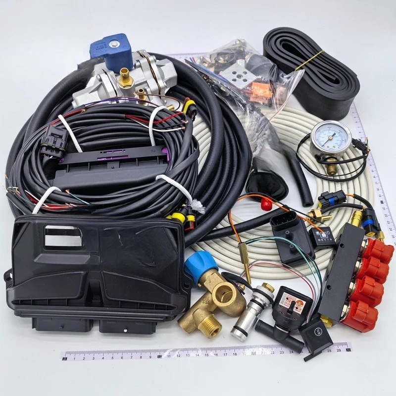 Car modification, four-cylinder kit, auto parts engine