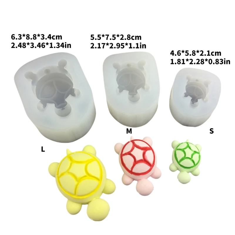 Sturdy Silicone Turtles Mold Elegant Designs Resin Soap Craft Supplies Dropship