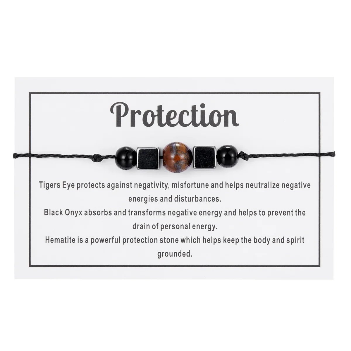 Mode Kristall Perlen Relief Angst Stress Armbänder Für Frauen Männer Naturstein Schutz Liebe Chakra Reise Armreif Schmuck