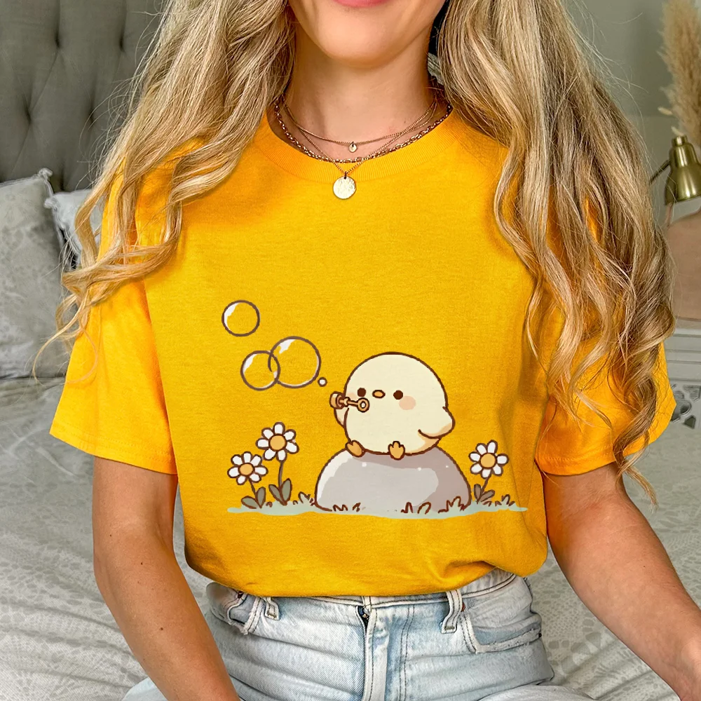 

Cute and Unique Summer 2025 Graphic Tee Women | Y2K Hand-Painted Korean Style T-shirt | Fashion Top