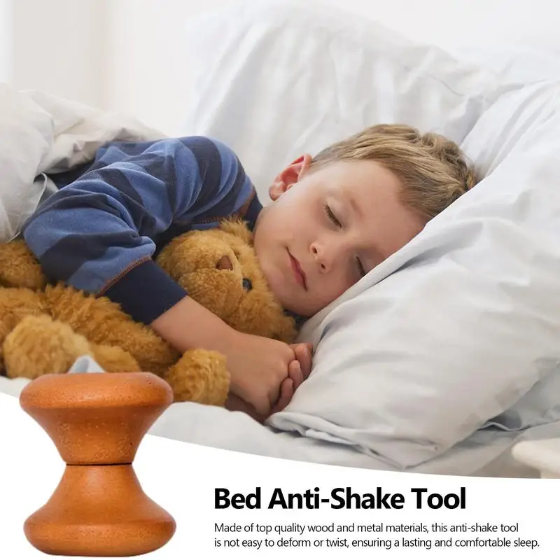 Suporte Anti-Shake Bed Frame, Rolhas De Cabeceira De Madeira, Rolhas De Ruído, Ferramenta