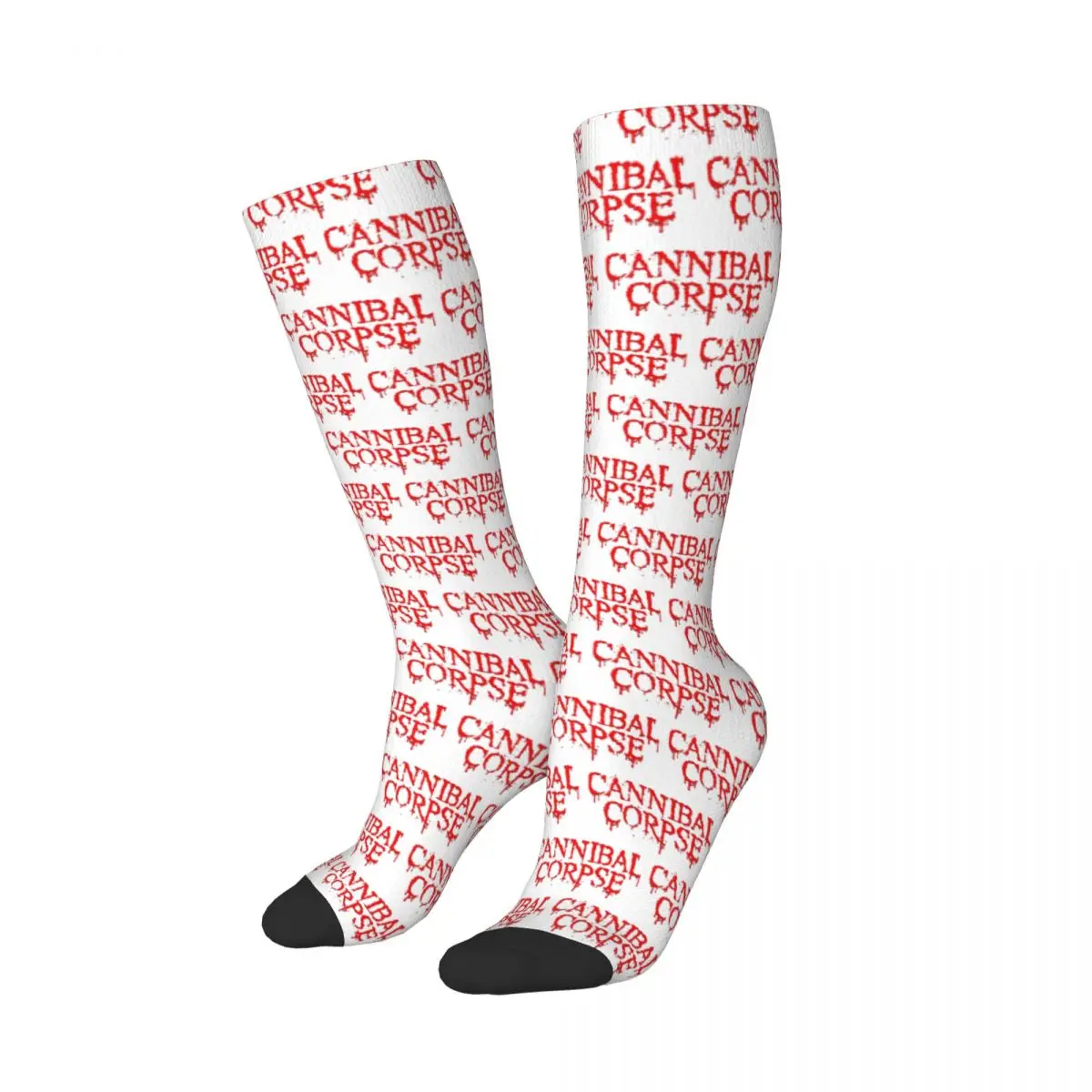 Cannibal Corpse Death Metal Band Socks Harajuku Stockings All Season Long Socks Accessories for Man Woman Christmas Gifts