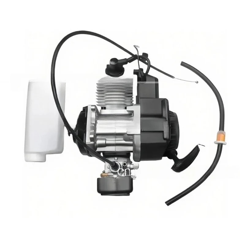 49CC 2‑Stroke Mini Engine Modification Parts, Replacement Motor for Mini Motorcycle Bicycle Go‑Kart DIY Conversion