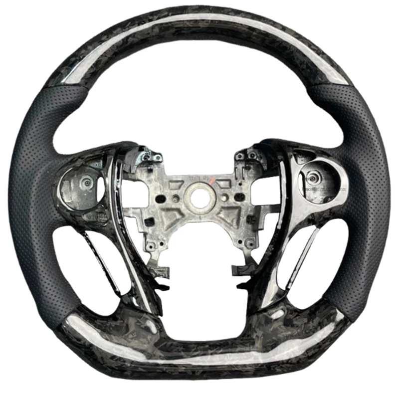 

Лидер продаж, оптовая продажа, перфорированный кожаный руль из кованого углеродного волокна, подходящий для рулевого колеса Honda Odyssey Accord