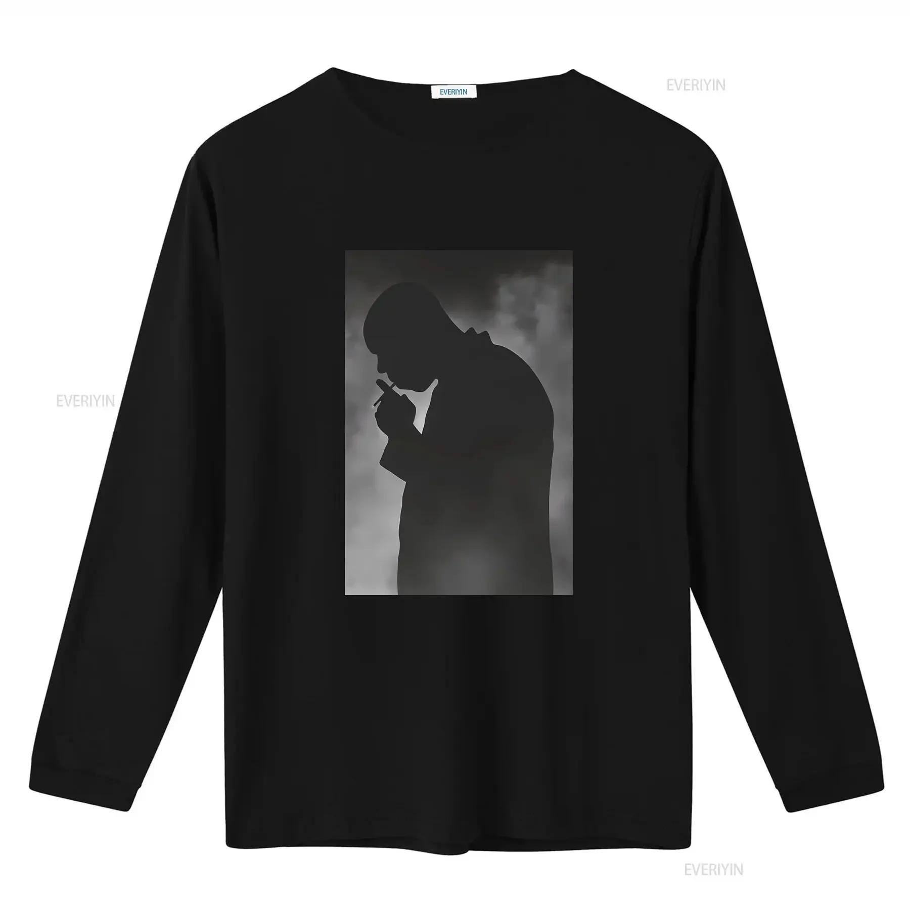 Dave Chappelle Retro On Stage Smoking Heavy Cotton T Shirt vintage Washed Breathable Casual Unisex fashion Versatile streetwear