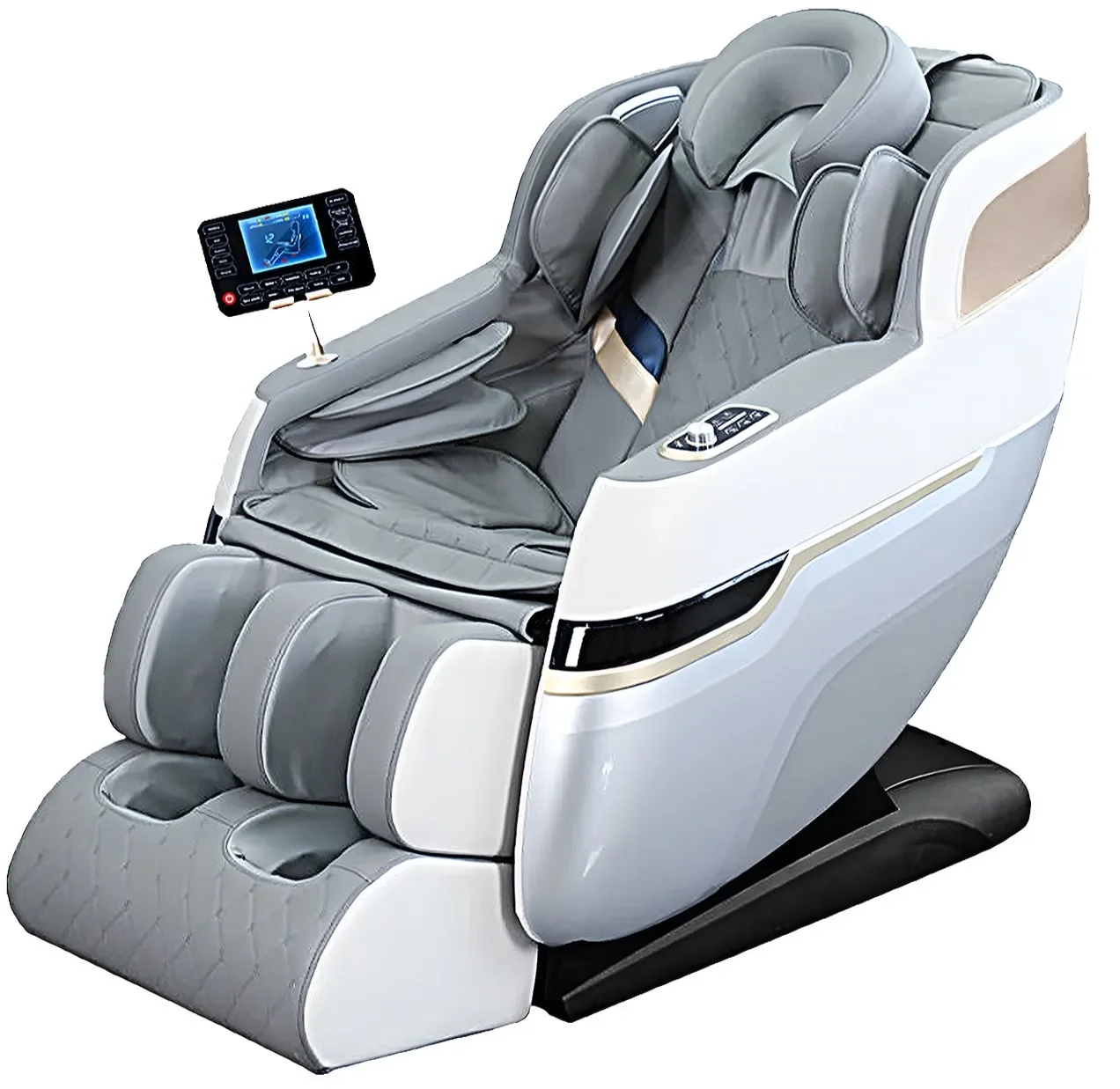 C124 2024 Cadeira de massagem moderna Integra 3D Massagem completa de corpo com recurso de gravidade zero Cadeira de massagem