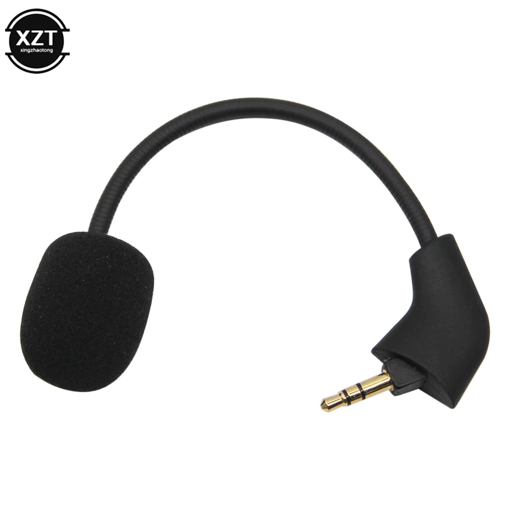 Replacement For Kingston HyperX Cloud Mix Headsets 3.5mm Jack Microphone Mic Booms With Noise Cancelling Detachable Foam Cover