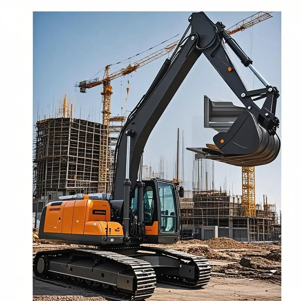 

Multi functional imported customized product track type fully hydraulic heavy-duty excavator 22 tons construction precision exca