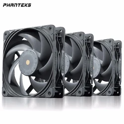 PHANTEKS T30 120mm Industrial Grade Cooling Fan Vapo Bearings 4Pin PWM temperature control Computer Case Fan