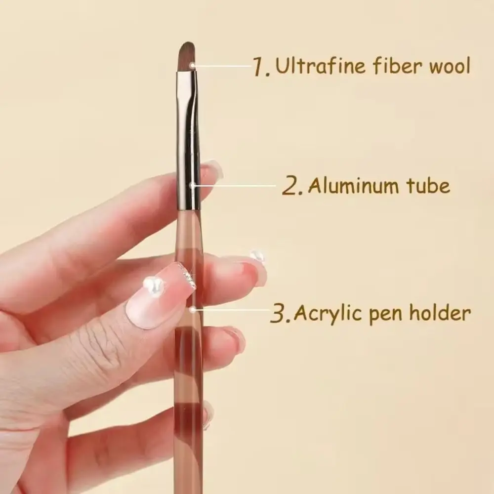 9 pièces manucure UV Gel brosse à ongles Liner pour Nail Art Design acrylique peinture à la main stylo ongles pointe affichage outil de peinture dessin brosse