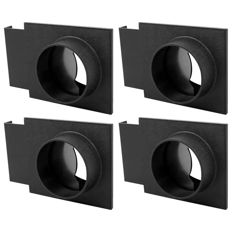

【COMELY】Blast Gate 4Pcs 70108 4 Inch For Dust Collector-Airflow Control For Dust Collection Fittings For Dust Collectors And 4"