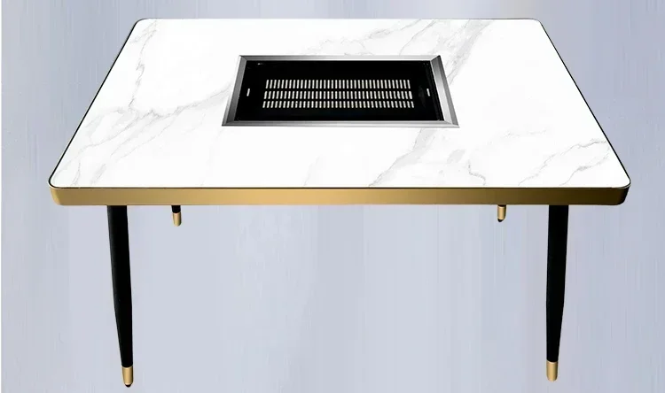 

Direct Sales Dismantling Of Rock Plate Barbecue Stove, Charcoal Roast Lamb Leg, Korean Style Barbecue Table