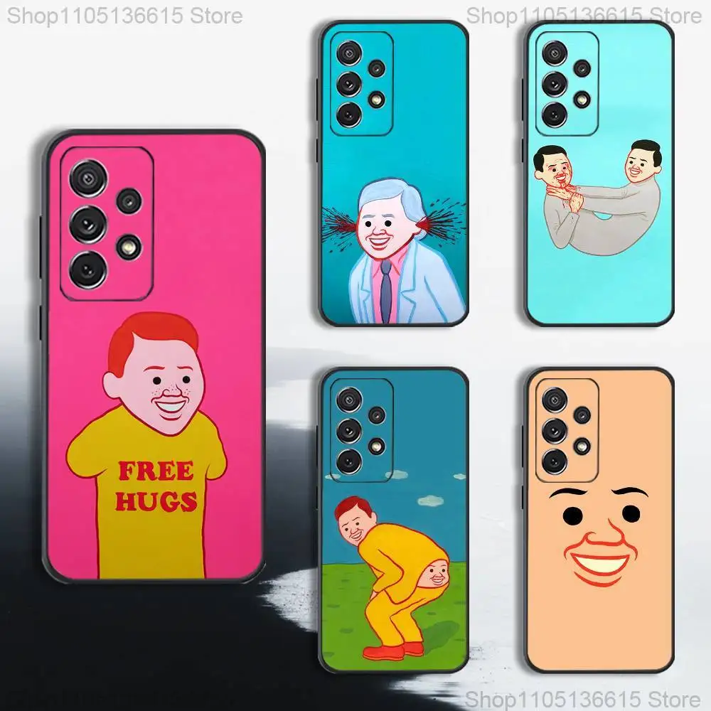 

Funny J-Joan C-Cornella Art Phone Case For Samsung S25,S24,S23,S22,S21,S20,S10,Ultra,Plus,Lite,FE,Soft Silicone Black Cover