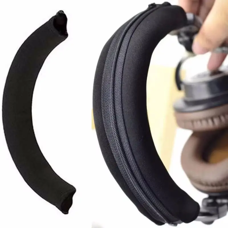 Headphone Protector Sleeve Cushion Zipper Protection Head Phone Pad Headband For Audio Technica ATH MSR7 M50X M40X M30 M20X Kits