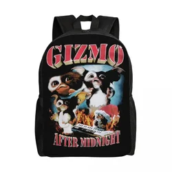 Zaino Gremlins per scuola universitaria resistente all'acqua Gizmo 80s Movie Mogwai Monster Horror Retro Sci Fi Bag stampa Bookbags