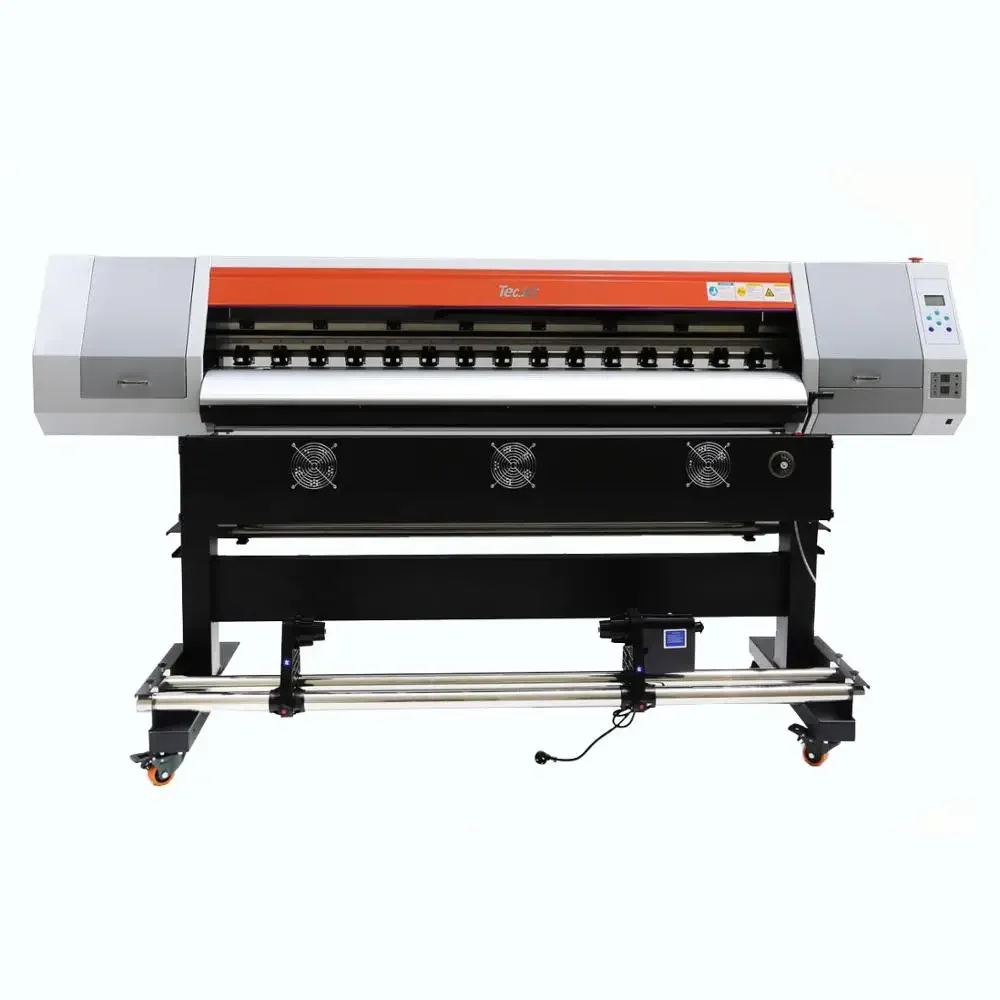 Tecjet 1.8m Dx5/dx7/xp600 Digital Inkjet Eco Solvent Printer Tarpaulin Printing Plotter Price in India