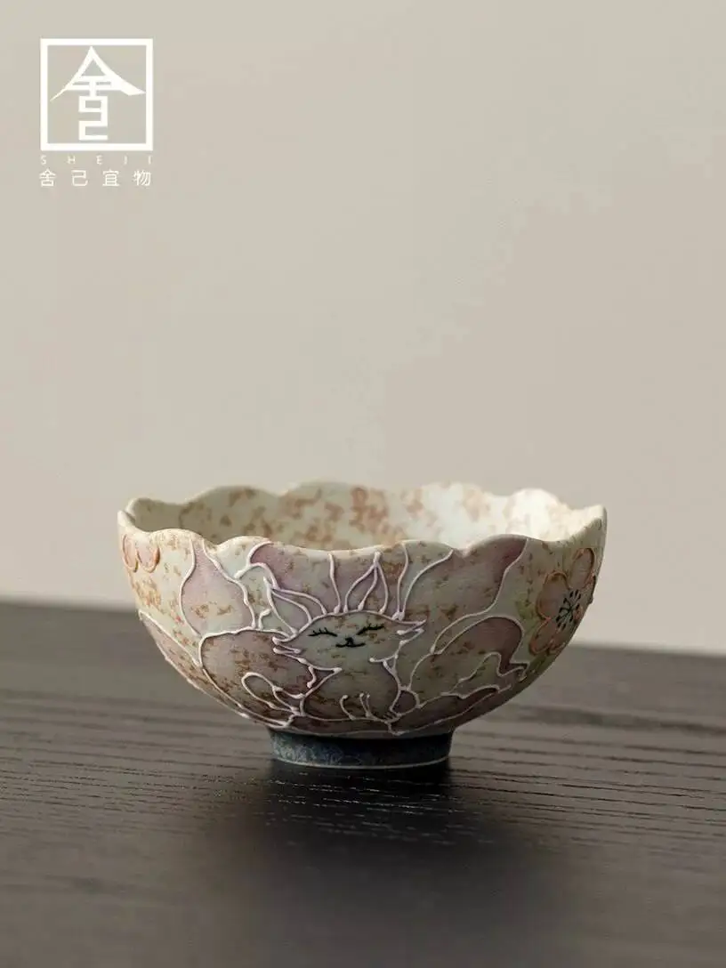 Chinese-Style High-End Hand-Painted Nine-Tailed Fox Master For Home Use, Women's High-Value , Ceramic Kung Fu Tea Set Single