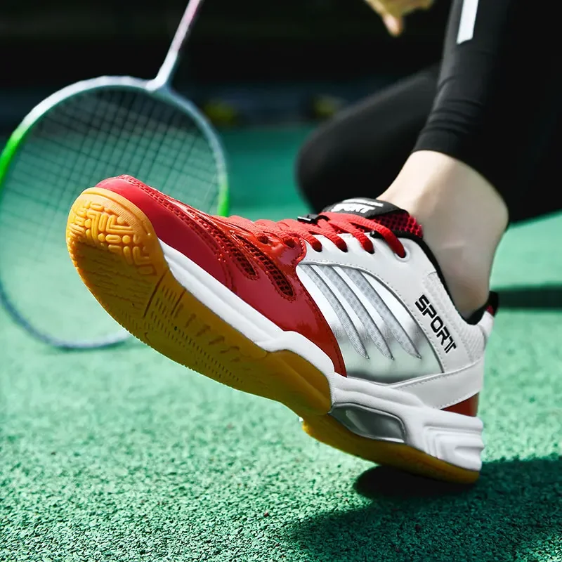 Outdoor Men Tennis Shoes Court Badminton Sneakers for Training Volleyball Indoor Professional Men Women Breathable Sport Shoes