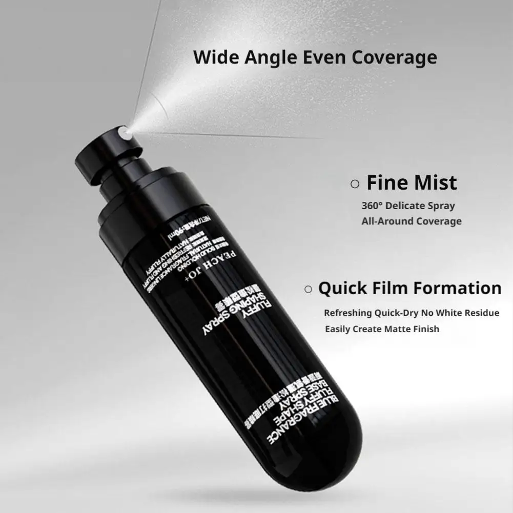 2Pcs 90ml Fluffy Shaping Spray Hair Styling Spray Daily Use Strong Fixing Hair Building Fiber Quick Disposable Hair Spray