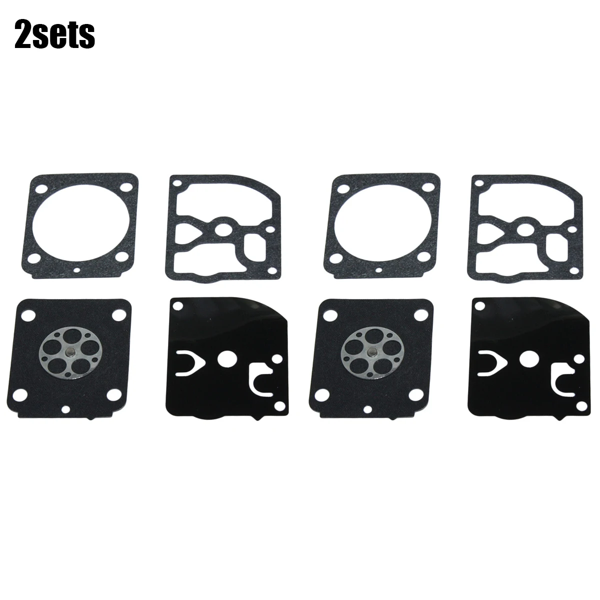 Zestaw 2 membran i uszczelek gaźnika do zestaw do przebudowy naprawczych membrany gaźnika STIHL MS171, MS181, MS211