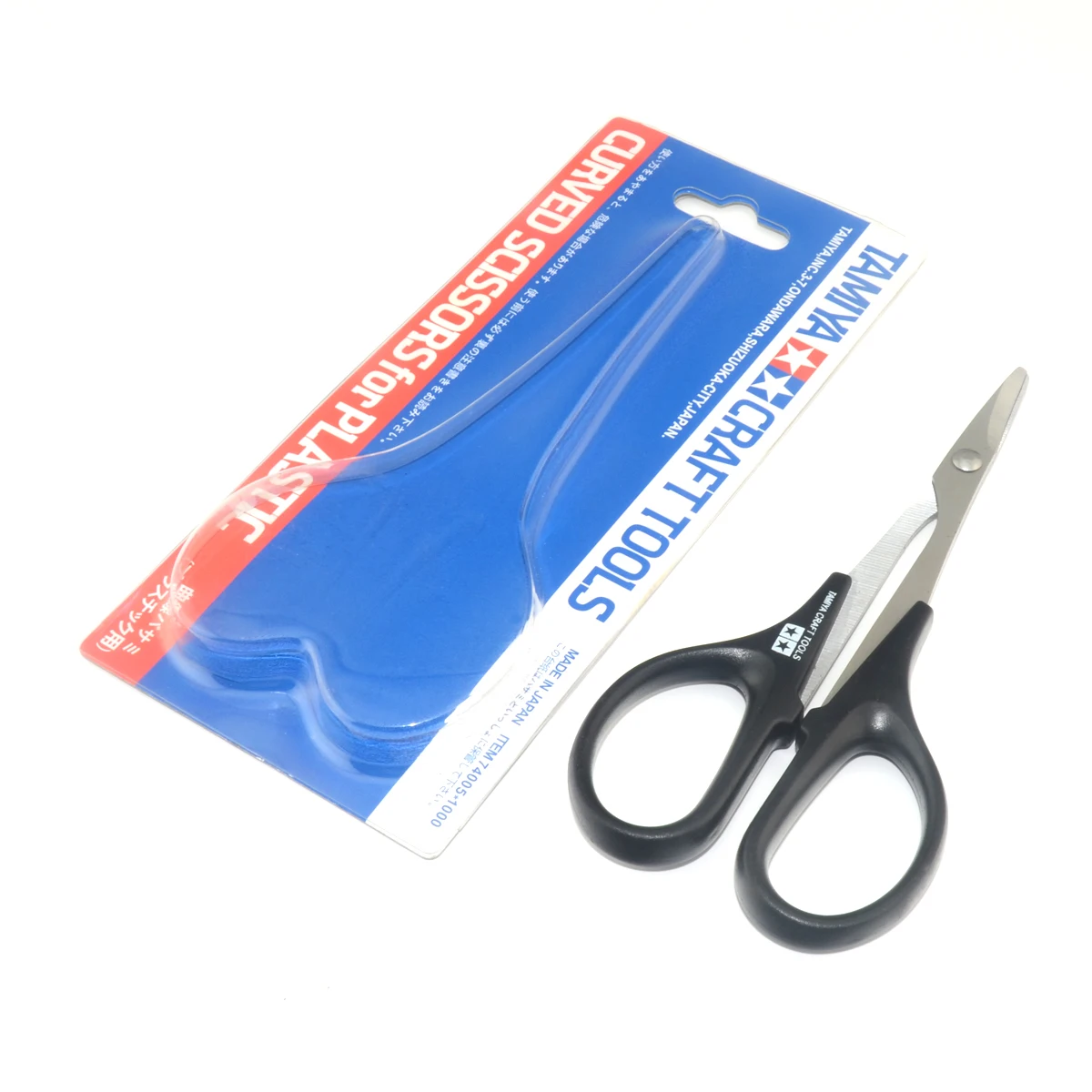 Tamiya Scissors Curved Tip 74005 Stainless Steel For RC Car Remote Control Vehicle Boat Helicopter Body shell Canopies