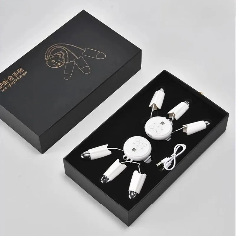 Newest Face Lifting Body Massage MicrocurrentGolden Finger Machine Lifting Sculpting WrinkleSkin Massage  Machine view 2