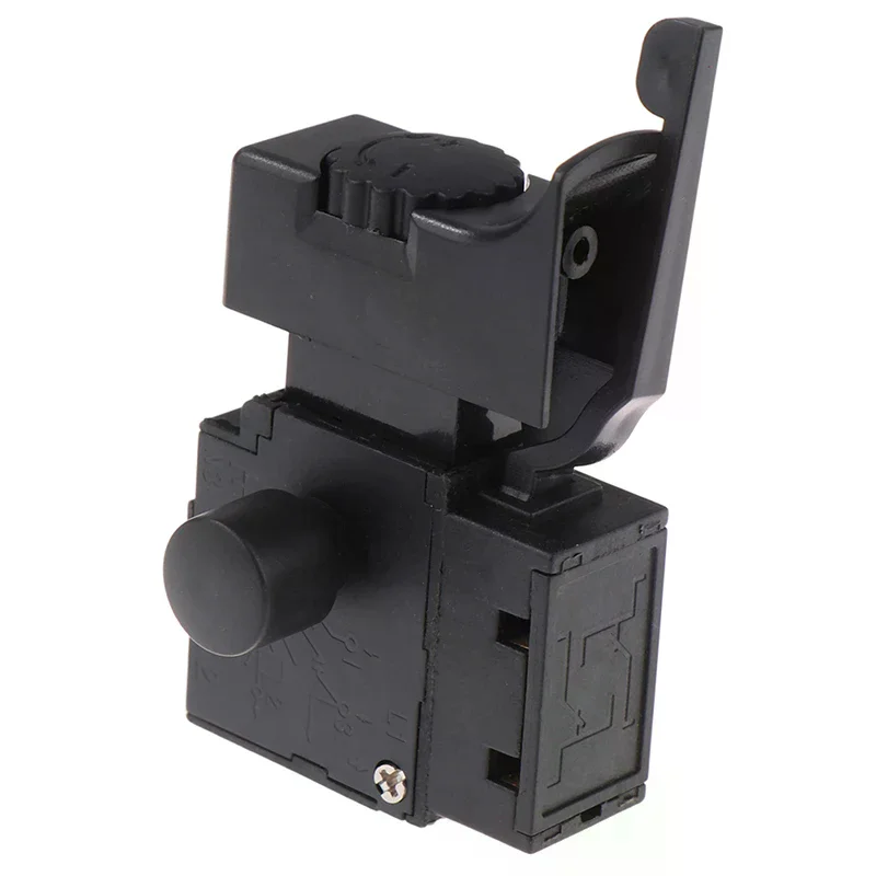1PCS FA2-6/1BEK black 4a 250v electric drill speed control trigger button switch