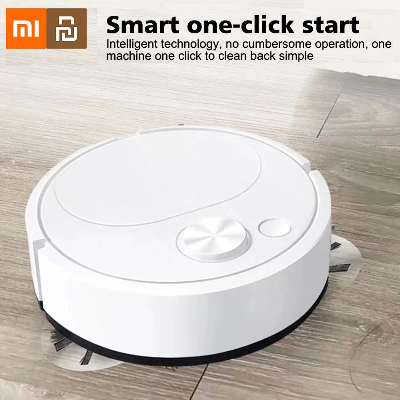

Xiaomi Mini Smart Sweeping Robot-пылесос 3 в 1, робот-пылесос 4000 Па, мощность всасывания для ковров из шерсти домашних животных, пола