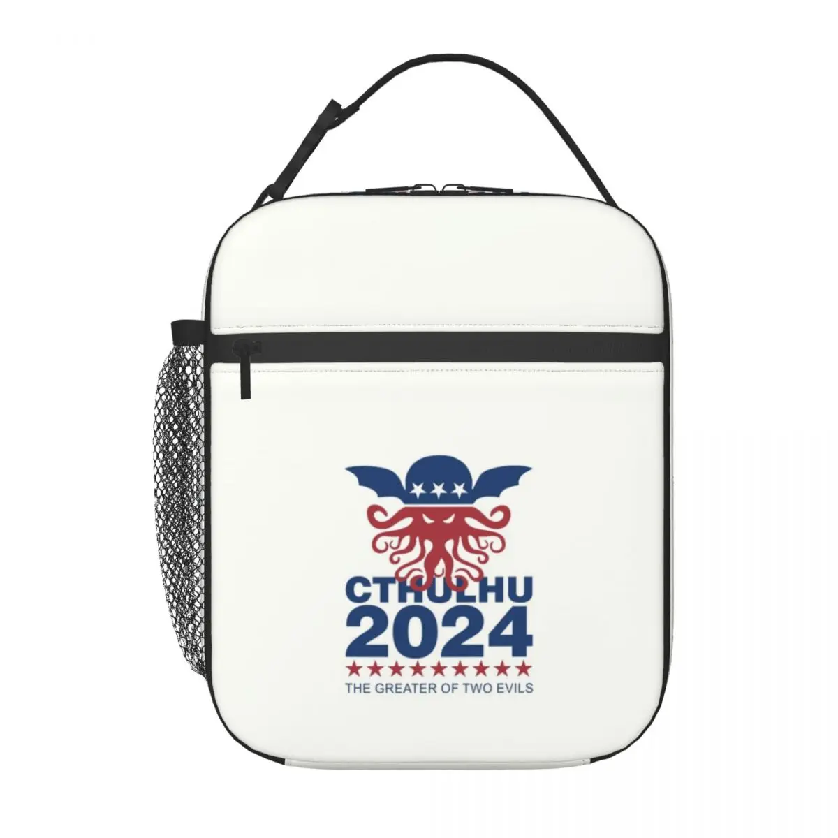 Call Of Cthulhu 2024 Insulated Lunch Bag for Women Resuable Lovecraft Thermal Cooler Lunch Tote Office Work School