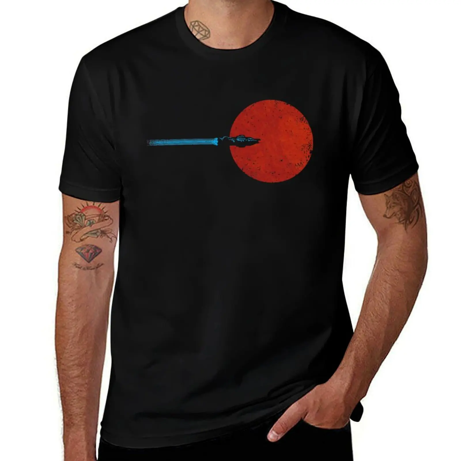 

Flight over Mars T-Shirt graphic tee shirt vintage clothes oversized t shirt shirts graphic tees workout shirts for men
