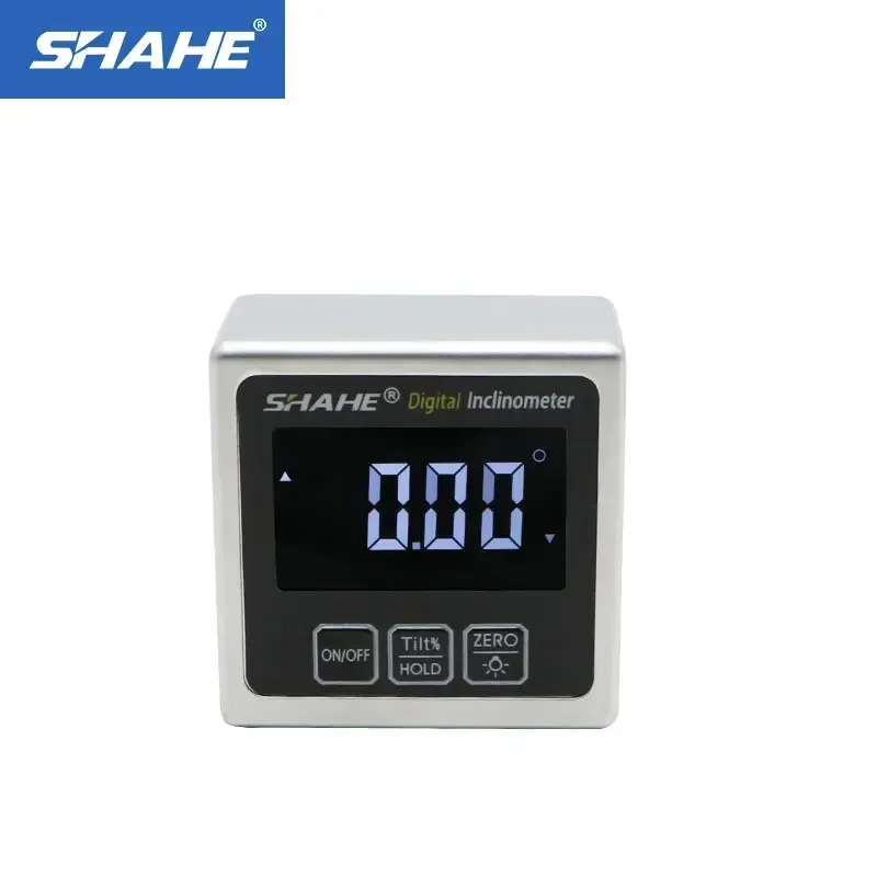 

SHAHE Portable Electronic Inclinometer 360 Degree Digital Protractor Magnetic Angle Level Box Angle Finder Gauge