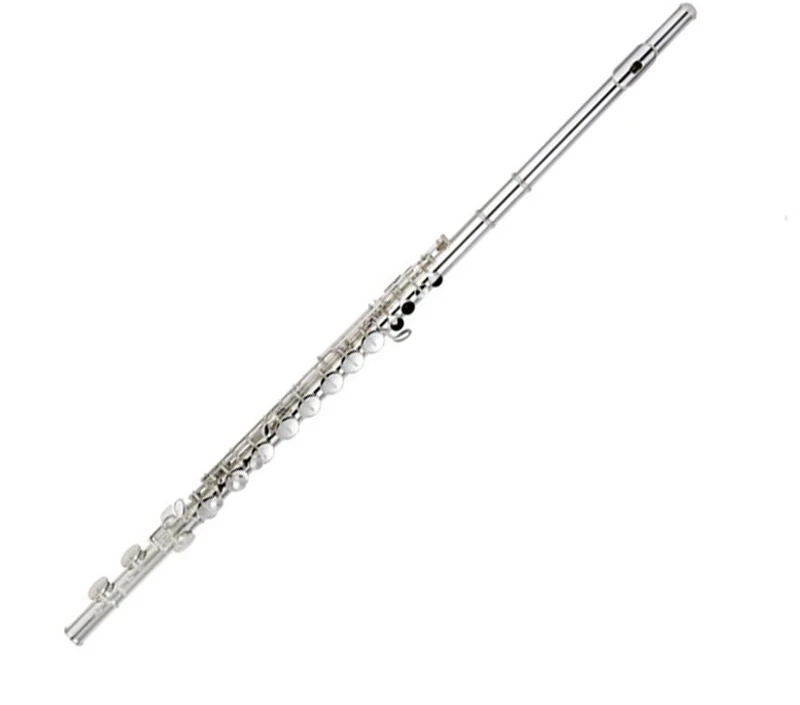 JBAF-800 Flute Beginner General Grade 16 Hole Silver Plated Closed Key Alto Flute Tube