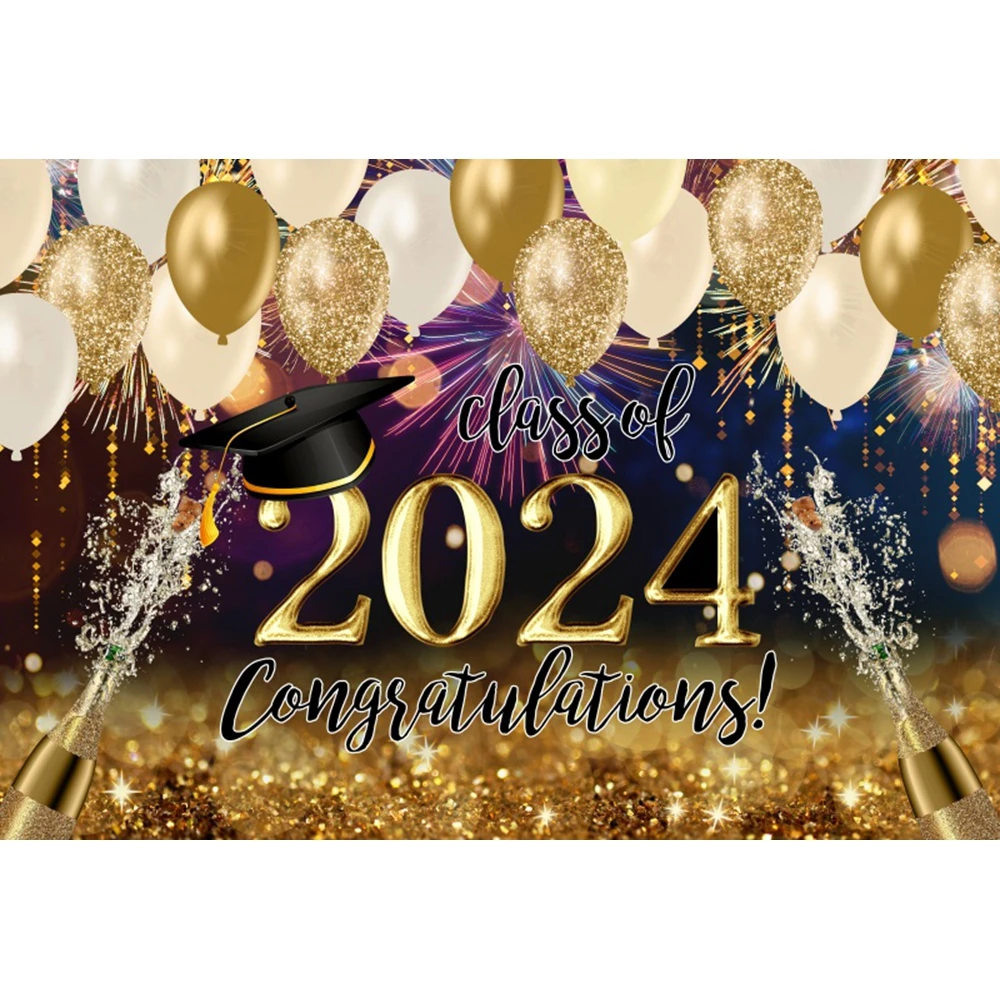 فئة تهانينا لخلفيات التخرج ، التصوير الفوتوغرافي ، قبعة المدرسة ، البالون ، البقع ، الحفلات ، خلفية التصوير الفوتوغرافي لاستوديو الصور