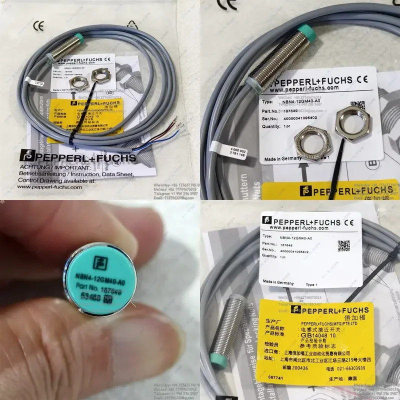 

NBN4-12GM40-E2 NBN4-12GM40-E0 NBN4-12GM40-A2 NBN4-12GM40-A0 P+F Proximity Switch Sensor New High-Quality