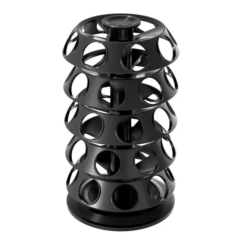 A27F-For KCUP For Coffee Pod Holder 40 Capsule Spinning Organizer With 360° Turntable, For Kitchen Counter& Office