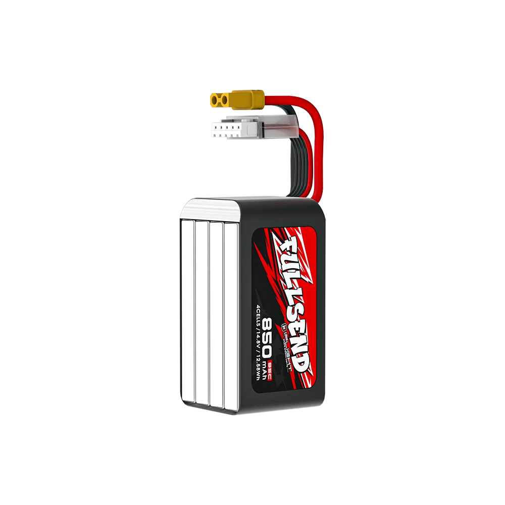iFlight Fullsend 4S 850mah 95C Lipo Battery 14.8V with XT30 Connector for FPV drone part