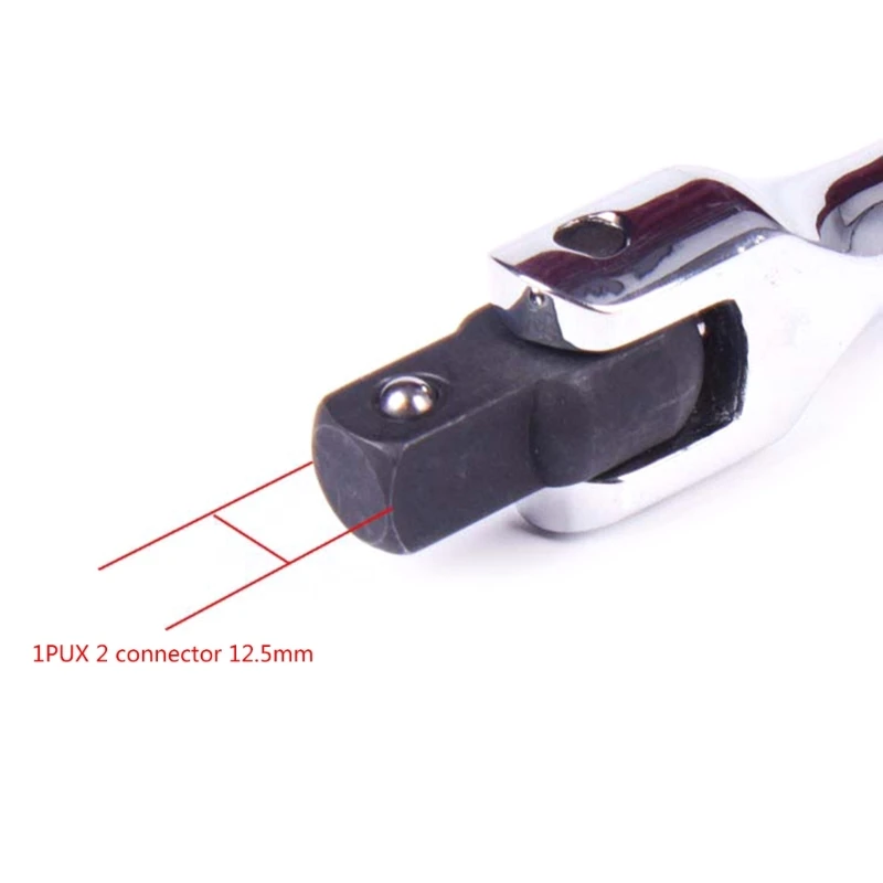 Handle Socket Wrench Steering Handle 180 Degree Rotating Handles Durable Tool for Mechanics Builder DIY Enthusiasts Dropship