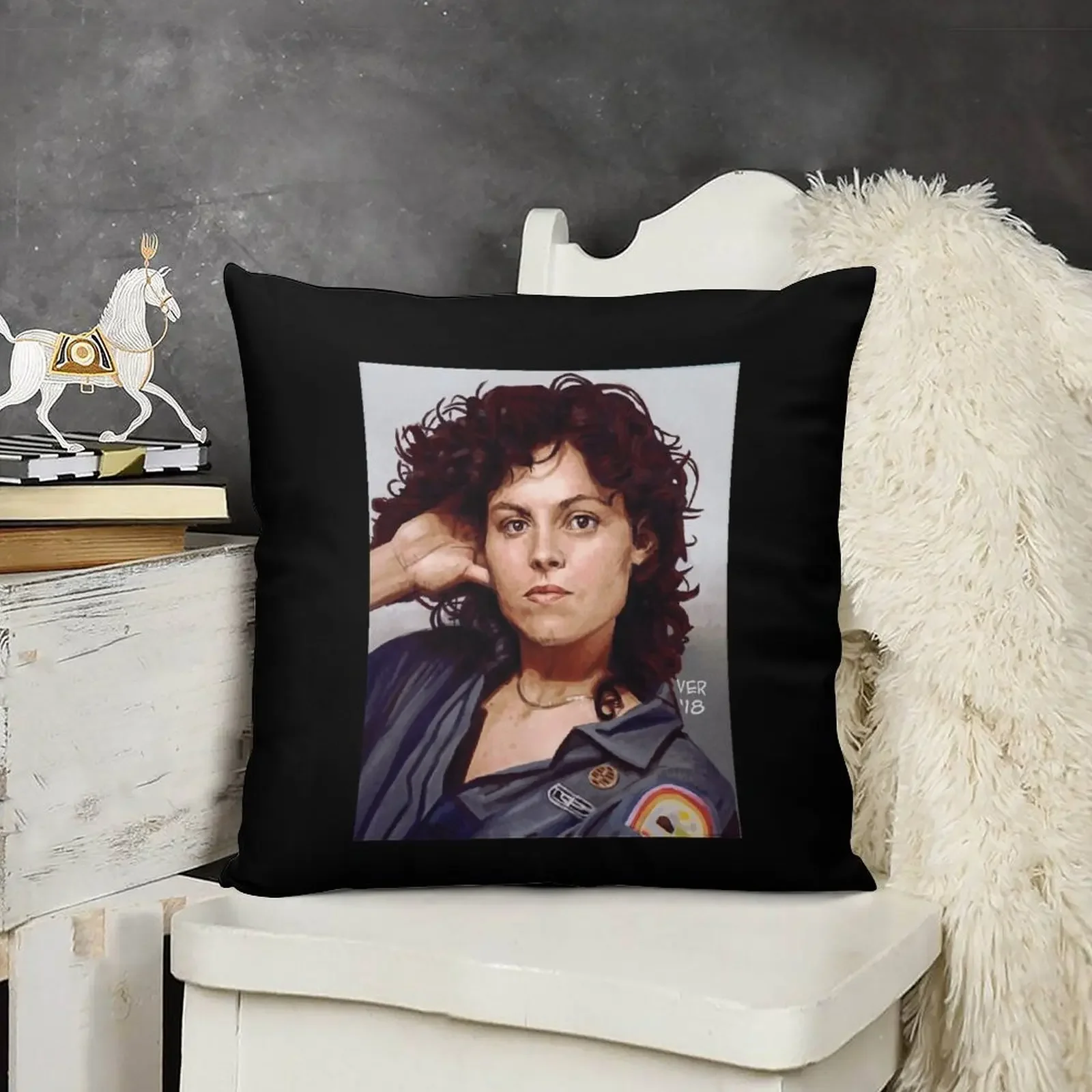 

Sigourney Weaver Throw Pillow Christmas Throw Pillows Covers Custom Cushion pillow