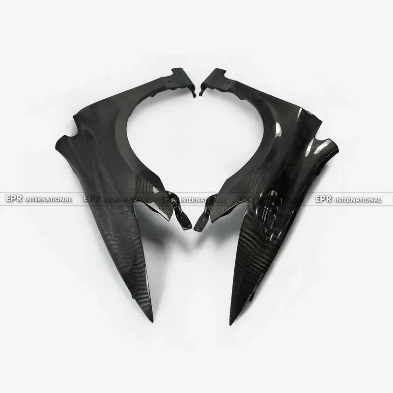 (Local in USA) For Honda Civic FD2 Carbon Fiber Front Fender Vented Mudguards BodyKits 2Pcs