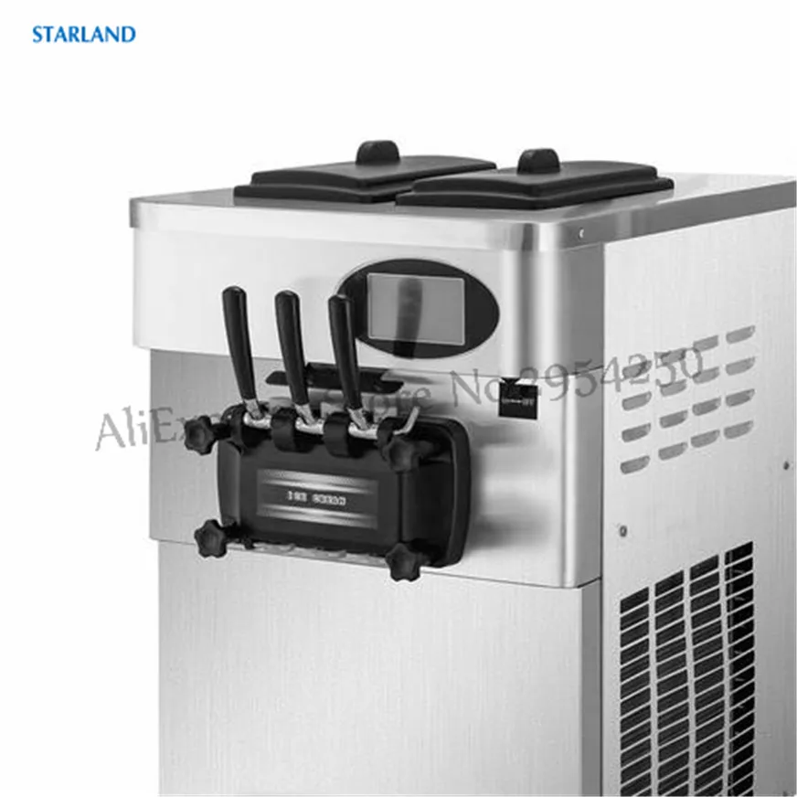 مقابض جديدة لقطع غيار ماكينات الآيس كريم Vevor من ملحقات قبضة اليد الأمامية BQL ماكينة تقديم ناعمة 3 قطعة