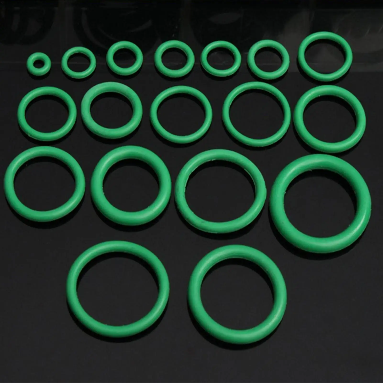 

AC O Ring Kit Rubber 270 Pieces Air Conditioning Seal Kit Automotive Replacement Parts for Vacuum Airbrush Conditioner Engine RV