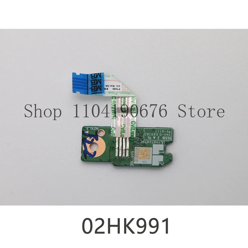 New orig power button board for Lenovo ThinkPad T14 t490p43s 02hk997