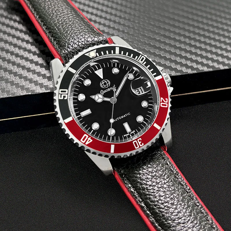 

Men’s* Automatic Mechanical Dive Watch Luminous Date Display Waterproof Luxury Wristwatch