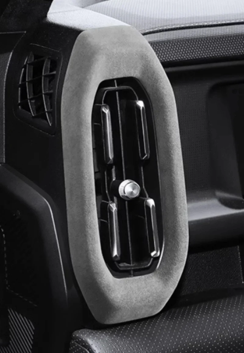 

Car Air Outlet Frame Dashboard Left and Right Sides Suede Decorative Stickers Fit for Jetour Traveller T2 2023 2024 2025