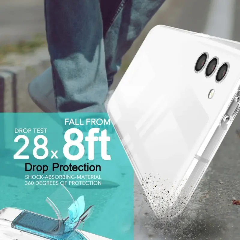 360 Full Body Double Side Plastic Silicone Cases For Samsung Galaxy A54 A34 A14 A24 A25 A04S A53 A33 A23 A22 A32 A12 5G Cover