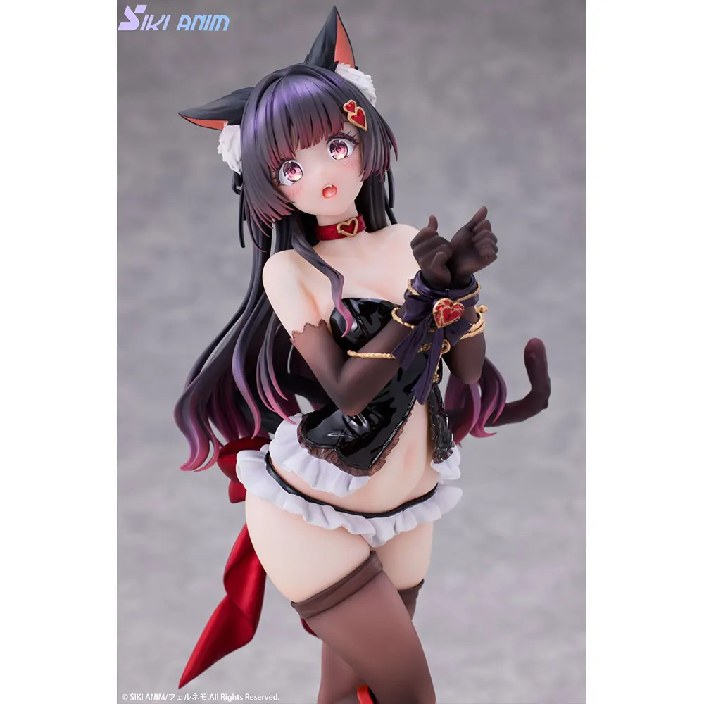 Em estoque SIKI ANIM Pretty Girl Toy Bound Cat Lufna 1/7 Ornamentos Anime Action Figure Toy Gift Model Collection