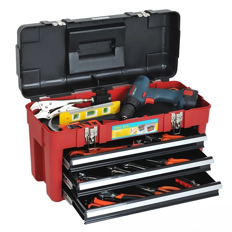Kit, three-layer drawer machine repair portable professional durable kit