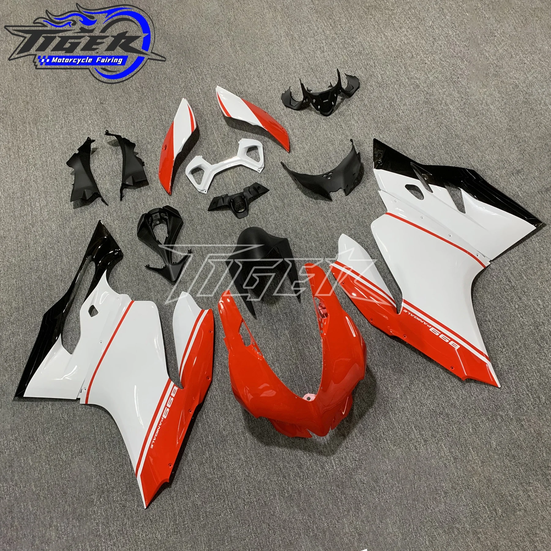 

Комплект обтекателя премиум-класса для Ducati Panigale 899 1199 2012-2014 Panigale 959 1299 2015-2018, полный комплект обтекателя