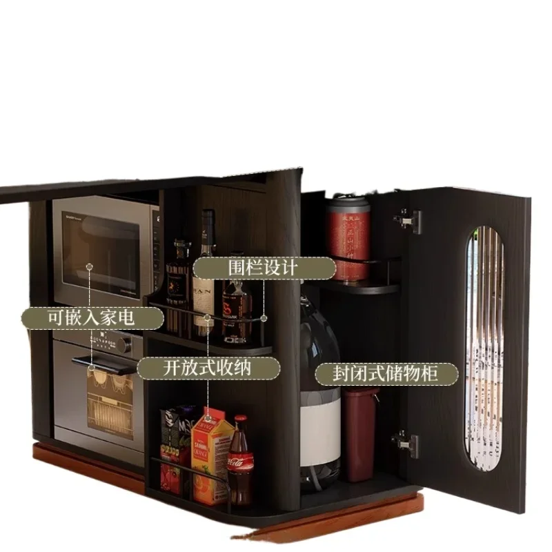 

Integrated French medieval restaurant Household ash wood solid wood retro retractable dining table